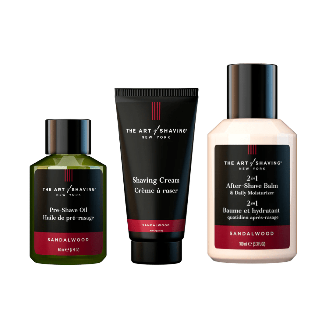 The Art of Shaving Canada | Sandalwood Travel Shaving Essentials Set